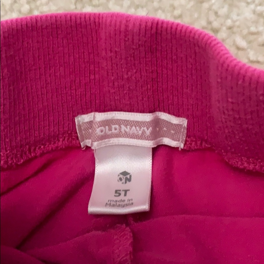 Girls Old Navy size 5T pink pants. - Picture 4 of 5